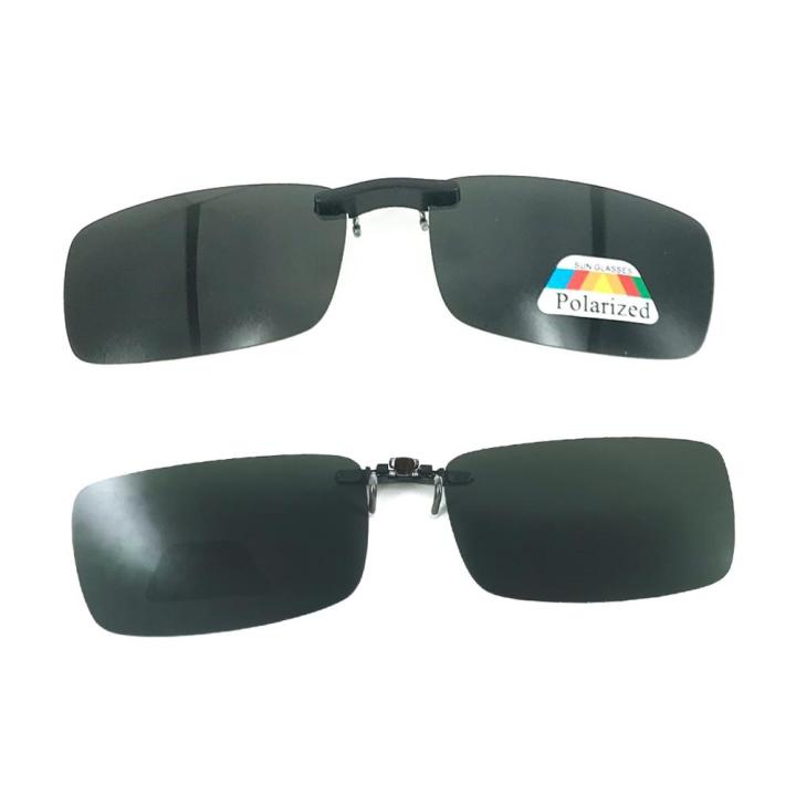 ของแท้-clip-on-lens-polarized-เลนส์กันแดด-dark-grey-x3ชิ้น-แว่นกันแดด-เลนส์กรองแสง-เลนส์คลิปออน-เลนส์แว่นตา-เลนส์โพลาไรซ์