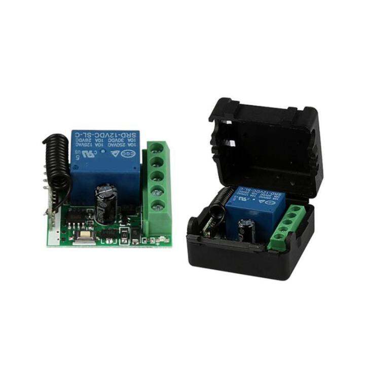 Dc V Ch Mhz Universal Wireless Remote Control Switch Rf Relay Receiver Mhz Transmitter