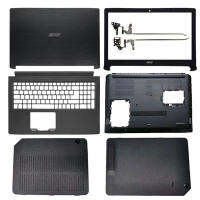 Untuk Acer Aspire 5 A515-51 A615 A515-51G A315-53แอลซีดี Belakang Penutup Depan Baffle แชสซีแผ่นรองมือสำหรับคีย์บอร์ดลายเส้น HingeBlack