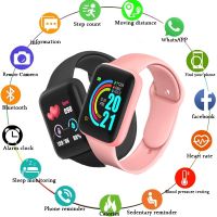 【LZ】 2023 Smart Watch Bluetooth Fitness Tracker Macaron Smartwatch for Men Women Blood Pressure Kids Smart Bracelet for Android IOS