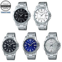 Time&amp;Time CASIO Standard นาฬิกาข้อมือผู้ชาย สายสแตนเลส รุ่น MTP-V004D, MTP-V004D-1BUDF, MTP-V004D-7BUDF, MTP-V004D-1B2UDF, MTP-V004D-2BUDF, MTP-V004D-7B2UDF