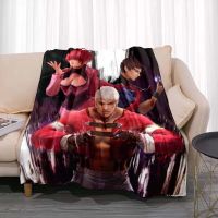 Video Game Soft Flannel Throw Blanket The King of Fighters Beds Hiking Picnic Sofa Couch Cover Fashionable Bedspread Blanket