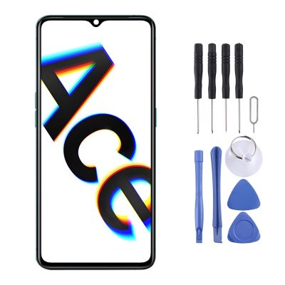 หน้าจอ TFT LCD สำหรับ OPPO Reno Ace/realme X2 Pro พร้อม Digitizer Full Assembly (ไม่รองรับการระบุลายนิ้วมือ)