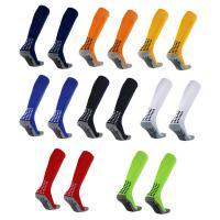 Anti Slip Soccer Socks Men Athletic Sock Anti Slip High Crew Socks Non Slip Sweat-absorbent Grip Socks for Men Women Adult honest