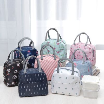 Portable Lunch Box Women Girl Cooler Bag Ice Pack Insulation Package Insulated Thermal Food Picnic Bags Pouch For Kids Children