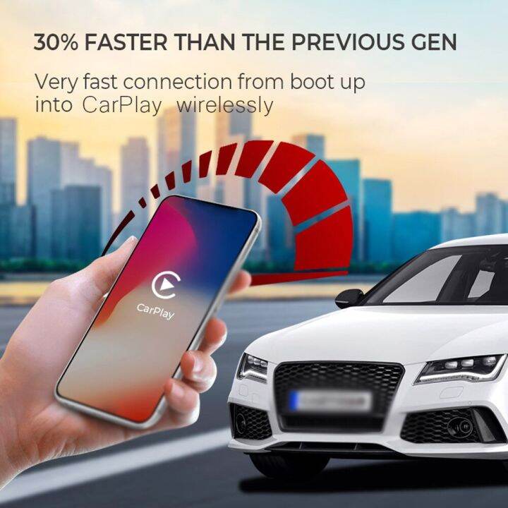 Wireless CarPlay Box Module 5G WiFi BT Connection Wireless CarPlay