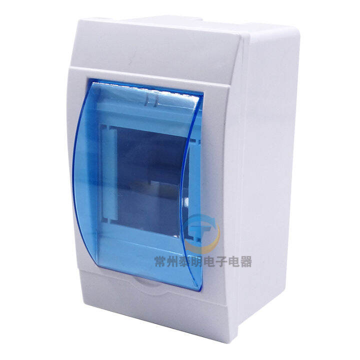 Plastic shell distribution box circuit breaker box empty open leakage