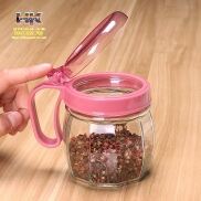 HÀNG LOẠI 1 SÉT 5 HŨ GIA VỊ THỦY TINH QUAI HỒNG,