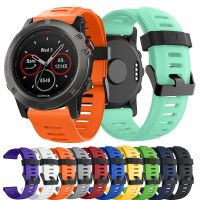 Tali Jam Tangan Silikon สำหรับ Garmin Fenix 3ชั่วโมง5X 7X 6X สายรัดข้อมือนาฬิกาข้อมือสมาร์ทวอชอุปกรณ์เสริมสายนุ่มพร้อมเครื่องมือ