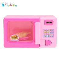 【Yaababy】Mini Simulation Kitchen Toys Kids Children Play House Toy Microwave Oven