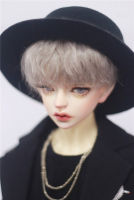 2021BJD doll Wig High temperature 346 points Uncle SD Dragon Soul micro curly short hair fake hair multi-color doll accessories