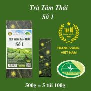 Trà Thái Nguyên Đặc Biệt 10 gói 100g Trà Tâm Thái Số 1 Trà Nõn Tân Cương