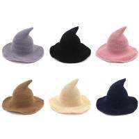 【YF】♂❂❇  1 Pcs Witch Hat Woolen Made From Fashionable Sheep Wool