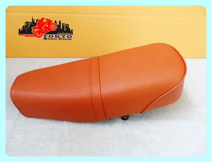 honda-xl125-xl-125-brown-complete-double-seat-เบาะรถมอเตอร์ไซค์-สีน้ำตาล-ผ้าเรียบ-สินค้าคุณภาพดี