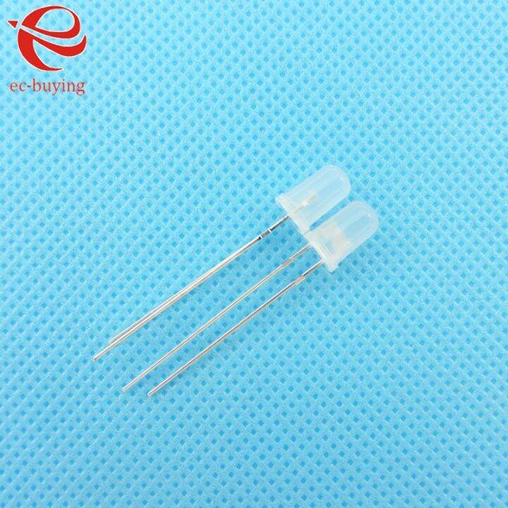 50pcs-3mm-led-bi-color-diffused-red-emerald-green-clear-red-green-non-polar-round-light-emitting-diode-dual-foggy-two-plug-in-di-electrical-circuitry