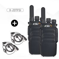 J55วิทยุขนาดเล็ก2ชิ้นรวม UHF วอล์คกี้ทอล์คกี้วิทยุสองทาง Ksun ใช้งานง่าย X20สำหรับเด็กของเล่นอุปกรณ์ไร้สายร้านค้าขนาดเล็กในบ้าน