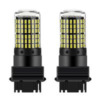 2Pcs LED Bulbs 3156 P27W T25 3014 144Smd Canbus Lamp High Bright Car Tail Bulb Brake Lights Reverse Signal Lamp