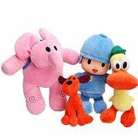 ตุ๊กตานุ่มรูปการ์ตูน pocoyo 4 ชิ้น/แพ็ค