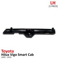 พลาสติก ยึดกันชนหน้า ตัวยึดกันชนหน้า ข้างซ้าย 1 ชิ้น สีดำเงา สำหรับ Toyota Vigo Smart Cab ปี 2005-2010