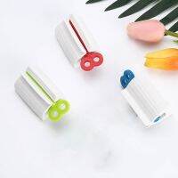 ☊▫◎  Toothpaste Squeezer Universal Rolling Tube Dispenser Squeezing Extractor Dispensing Holder Household Kitchen Bathroom