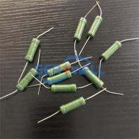 10pcs RX21-5W 6W Fixed Wire Wound Power Resistor Resistance 0.1/0.22/0.33/0.5/1/1.5/2/2.2/3.3/4.7/5.1/6.8/10/12/15/20/22R Ohm LED Bulbs