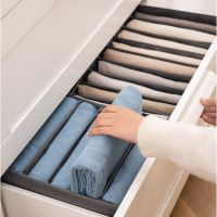 bjh❆▪✻  Closet Organizer Jeans Organizers Dividers Dormitory Socks Drawer