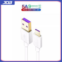 JDB USB C 5A Fast Charging สำหรับ Huawei Supercharge QC2.0 QC3.0 QC4.0ที่ชาร์จเร็วเข้ากันได้กับ Huawei P30 P20 Pro, Mate 30 20 10 9 Pro, Nova 5T Nova5 Pro Nova4, Honor Magic2,honor V20 V10 V9 V8