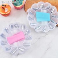 ❀┋ 15 PCS/Set Silicone Pastry Bag Tips Kitchen DIY Icing Piping Cream Reusable Pastry Bags 12 Nozzle Sets Cake Decorating Tools