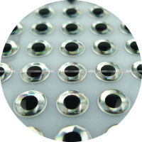 Silver Color Wholesale Soft Molded 3D Holographic Fish Eyes 9.5mm 11mm 12mm 12.7mm 13mm 14mm 15mm 16mm 17mm 18mm 19mm 20mm