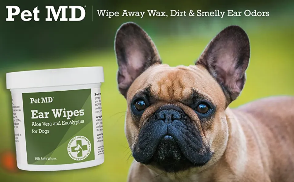 Petmd ear outlet wipes