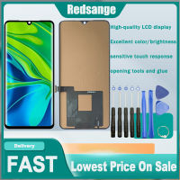 Redsange หน้าจอ LCD TFT 6.47นิ้วสำหรับ Xiaomi Mi Note 10 /Mi Note 10 Lite ชิ้นส่วนประกอบหน้าจอสัมผัสและดิจิทัลสำหรับ Xiaomi Mi CC9 Pro/mi Note 10 Pro