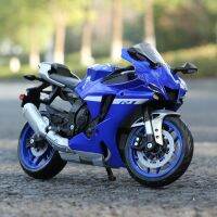 ยามาฮ่า1:12มอร์เตอร์ไซค์2021 YZF-R1 Maisto โมเดลรถมอเตอร์ไซค์ยานพาหนะหล่อแบบคงที่คอลเลกชันของเล่นสำหรับสะสมงานอดิเรกงานอดิเรก