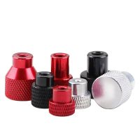 1Pcs M3 M4 M5 M6 M8 M10 Blind Hole Hand Tighten Flange Nut Aluminum Alloy Knurled Hand Thumb Nut with Step Nails  Screws Fasteners