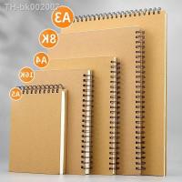 ▥ A3/A4/A5/8k/16k Sketchbook Thick Paper 160 GSM Notebook for painting DIY Creative Practice Drawing Art School Supplies