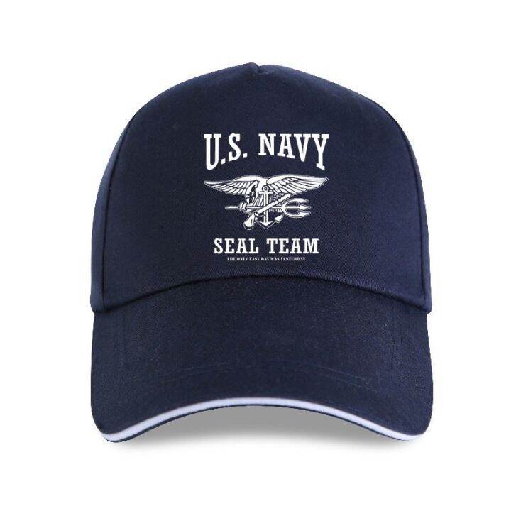 【new】 New U.S. NAVY SEAL TEAM Baseball cap Easy Was Yesterday B/G Men