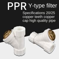 PPRY filter 1/2IN 20 3/4IN 25ppr water pipe fittings household copper cap copper teeth thickened pipe fittings Pipe Fittings Accessories