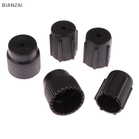 BIANZAI 10 ชุด R134A 13มม. 16มม. บริการเครื่องปรับอากาศหมวกพอร์ตชาร์จรถยนต์หมวกพอร์ต AC ระบบอุปกรณ์เสริมหมวก