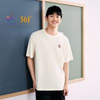 เสื้อยืดคอกลมผู้ชาย361องศาแขนลำลองขาสั้น,เสื้อระบายอากาศ652329115