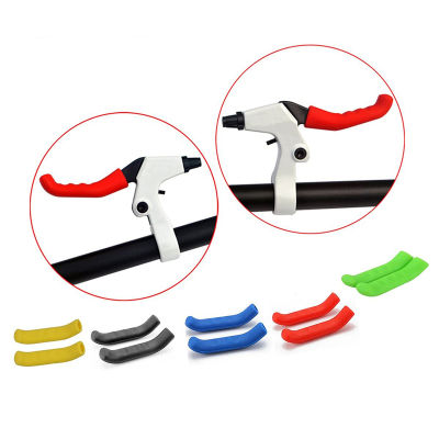 5 Pairs Bike Brake Handle Sleeve Comfortable Silicone Brake Handle Lever Cover for Mountain Road Bike