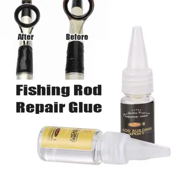 Epoxy For Fishing Rod Guide Glue Transparent DIY Fishing Rod Building  Repair Kit