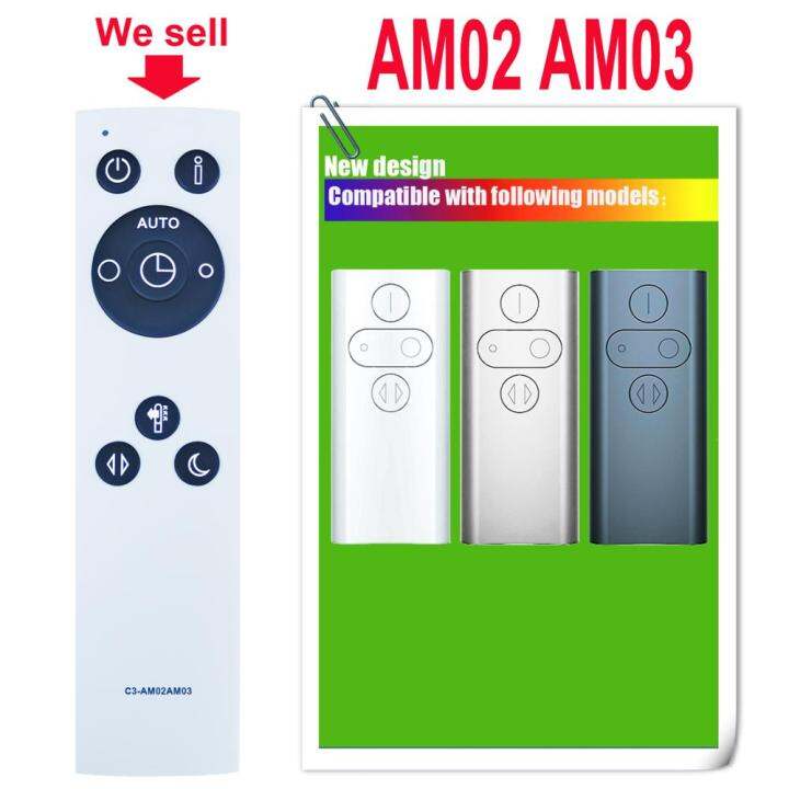 Replacement Remote Control for Dyson AM02 AM03 Excl Mini Tower Fan