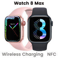 A5นาฬิกา8 Max สมาร์ทนาฬิกาผู้ชายรับสาย1.85 NFC ไร้สายชาร์จกีฬา Tracker ผู้หญิง Smartwatch ของขวัญสำหรับ Apple ศัพท์ PK 27