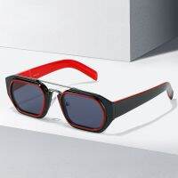 New Fashion Versatile Sunglasses 86509 Vintage Square Street Photo Glasses Fashion Sunglasses Wholesale 무테 안경  UV400