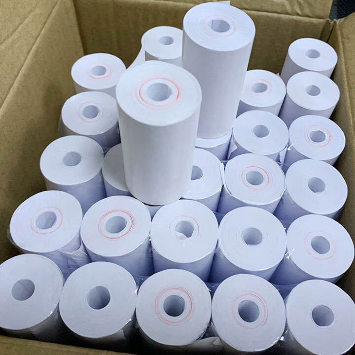 100 Rolls Coreless Foodpanda Grab Food Thermal Paper 57 x 30mm / 40mm