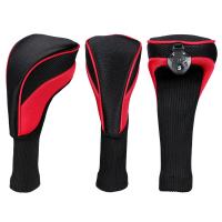 Pack 1 Set Golf Wood Cover Golf Headcovers For Driver Fairway Hybrid 1 3 UT Woods Golf Wood Club Protector