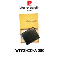 Pierre Cardin (ปีแอร์ การ์แดง) กระเป๋าธนบัตร กระเป๋าสตางค์เล็ก  กระเป๋าสตางค์ผู้ชาย กระเป๋าหนัง กระเป๋าหนังแท้ รุ่น WIY3-CC-A พร้อมส่ง ราคาพิเศษ