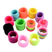 【CW】 Hot 10pcs/lot 3 cm 13 Colors Kids Hair Band  Elastic Accessories Headband