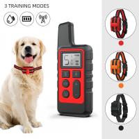 ZZOOI Dog Training Electric Collar Scare Anti Barking Ultrasound Guide for Dogs Electronic Necklace Dropshipping Pet Accessories