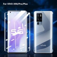 1 Set All Inclusive HD Front Back Screen Protector For VIVO X90 Pro Soft Hydrogel Gel Film With Fix Tools Not Glass