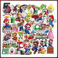 สติ๊กเกอร์ติด Game Mario สุดๆ50แพ็ค,สติ๊กเกอร์ติดสติ๊กเกอร์การ์ตูนคลาสสิกสำหรับกระเป๋าถือเดินทางโทรศัพท์กีตาร์แล็ปท็อปของขวัญของเล่นที่สนุกสำหรับเด็ก